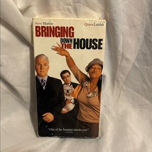 Bringing Down the House VHS Tape Steve Martin Queen Latifah